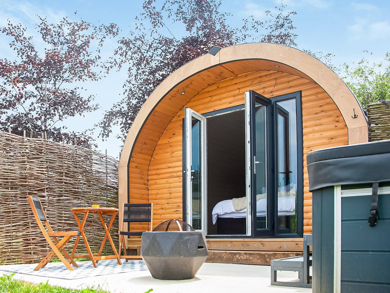 Glamping for 2 People in Oakford, Devon