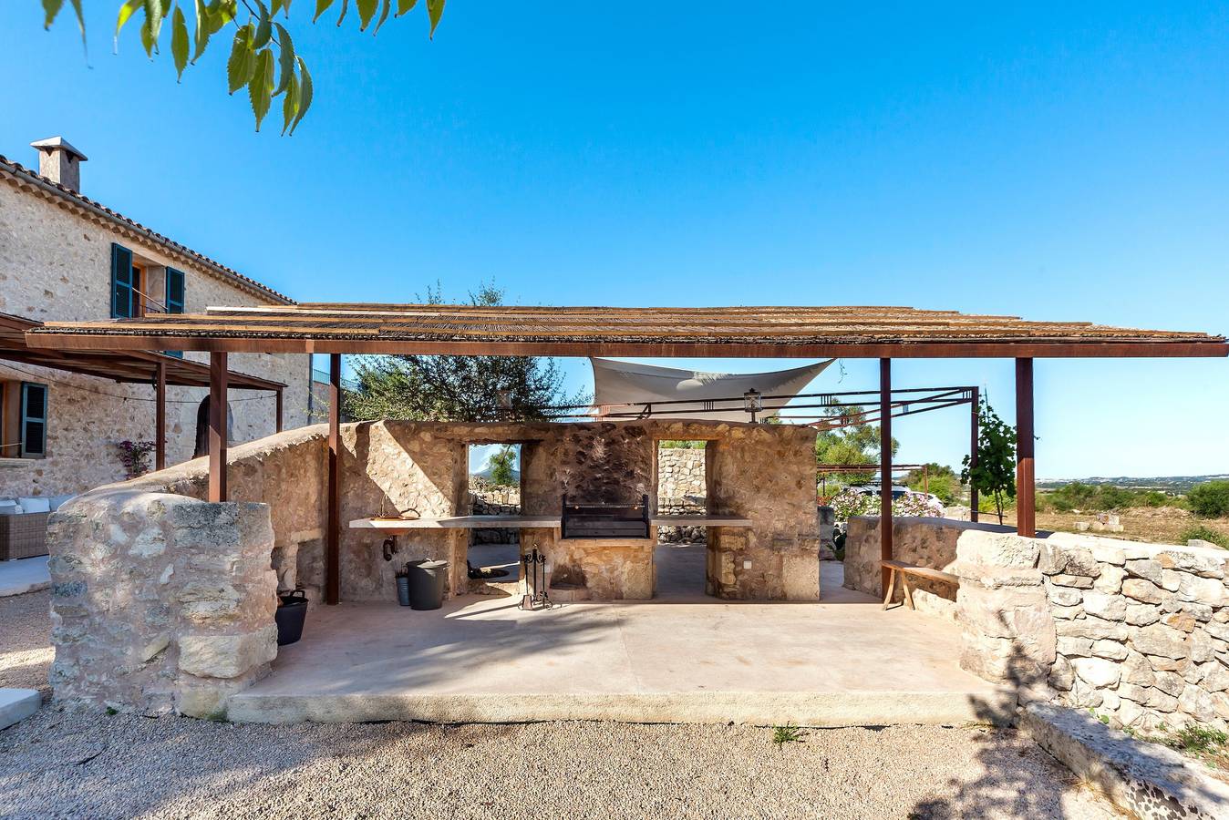 Casa de campo rústica con piscina - Villa Turonet in Villafranca de Bonany, Interior de Mallorca