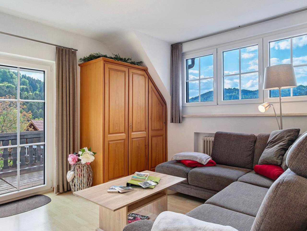 Ganze Ferienwohnung, Ferienwohnung Talblick, 50qm - Ferienwohnung Talblick, 50qm in Glottertal, Südschwarzwald