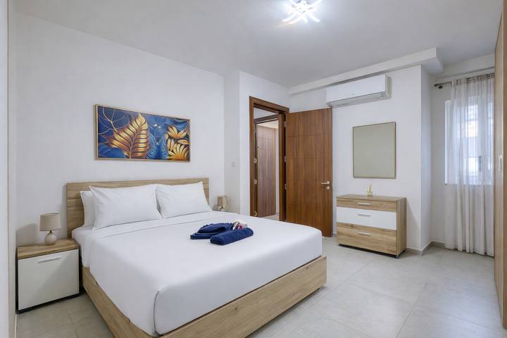 Gîte pour 4 personnes, avec balcon dans Gzira - 4