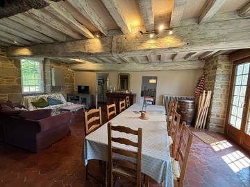 Gîte pour 6 personnes, avec jardin à Saint-Étienne-en-Coglès