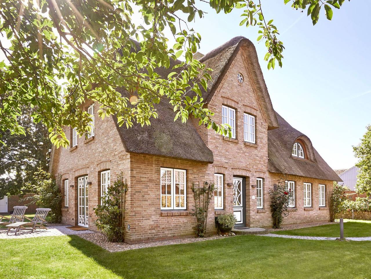 Reethüs Maj - links - Reethüs Maj - links in Utersum, Föhr