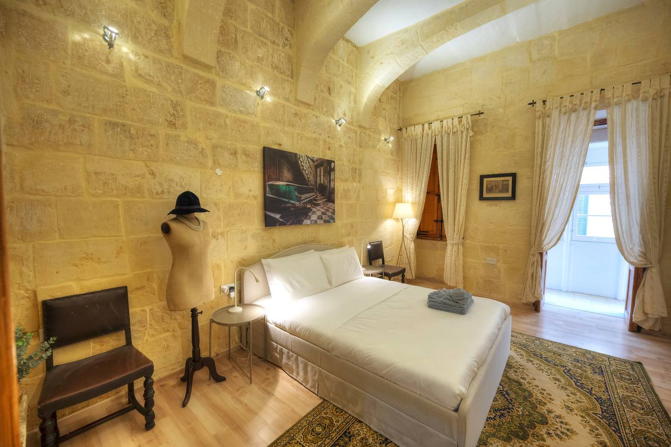 Holiday home for 8 people with terrace in Valletta, Malta Island