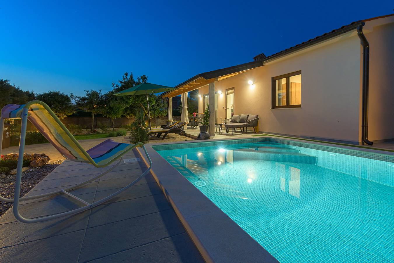 Casa de vacaciones para 5 personas con piscina in Pula-Medulin, Pula