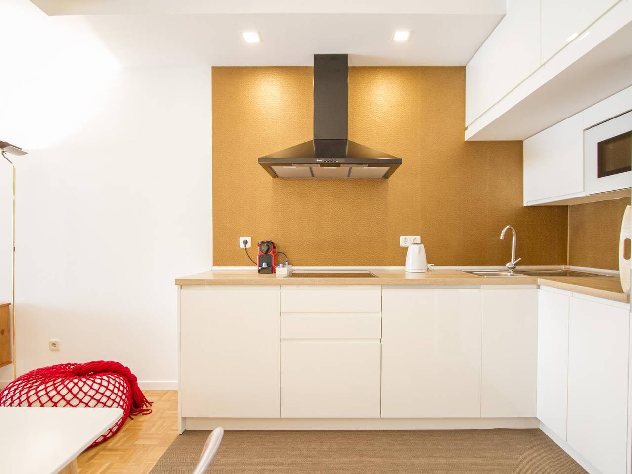 Appartement de vacances entier, Appartement de vacances pour 4 personnes avec balcon in Arganzuela, Madrid
