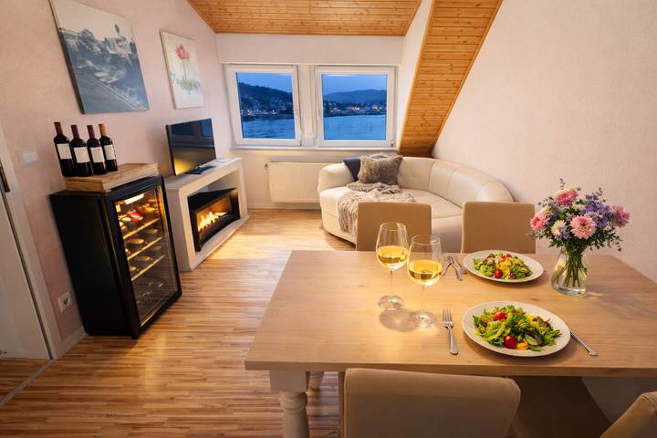 Ferienwohnung für 4 Personen, mit Sauna und Garten sowie Terrasse, mit Haustier in Rheinland-Pfalz