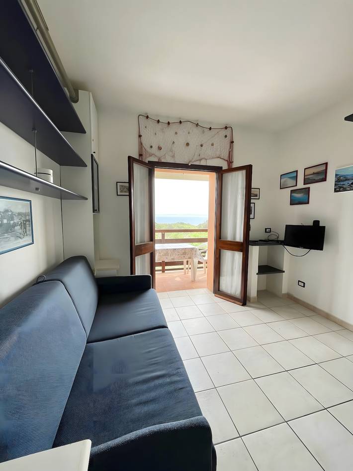 Entire studio, Studio 'Sergi - Shared Pool' with Sea View, Shared Pool, and Private Terrace in Stintino, Nurra