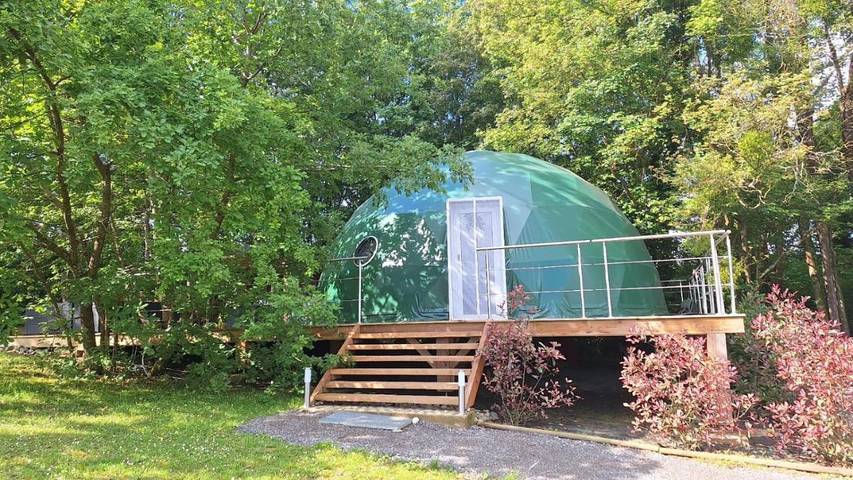 Tente pour 4 personnes, avec sauna ainsi que jacuzzi et jardin en Pyrénées-Atlantiques - 3