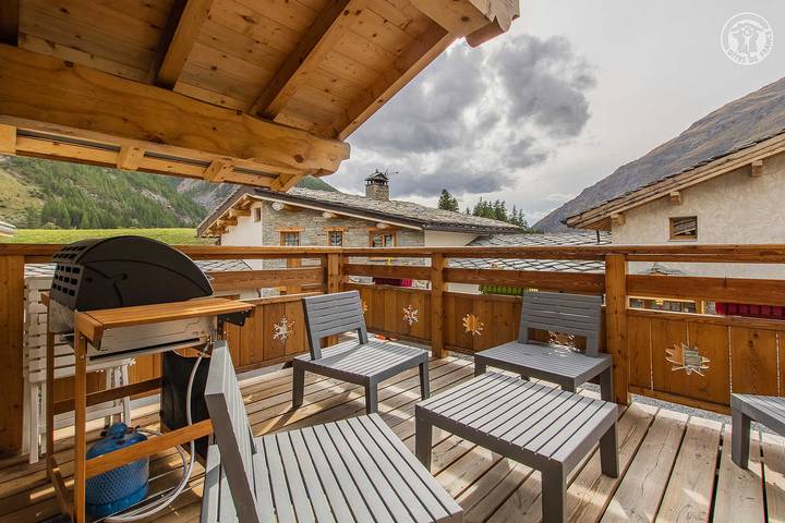 Gîte pour 6 personnes, avec sauna ainsi que jardin et terrasse, animaux acceptés à Bessans - 4
