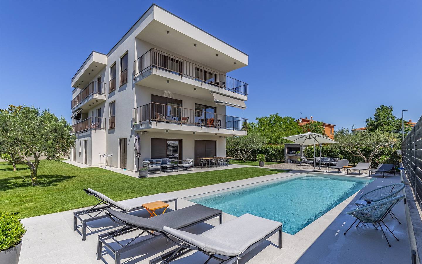 Ganze Wohnung, Caci-A2 mit Pool - istriensonne 0713 in Medulin, Pula-Medulin