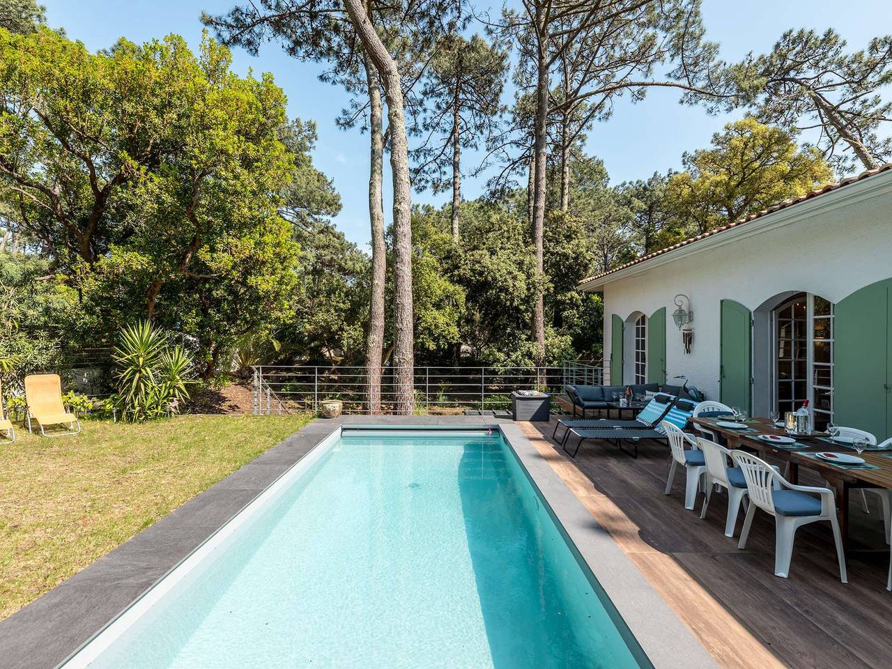 Charmante Villa in La Vigne mit Pool in Lège-Cap-Ferret, Arcachon und Umgebung