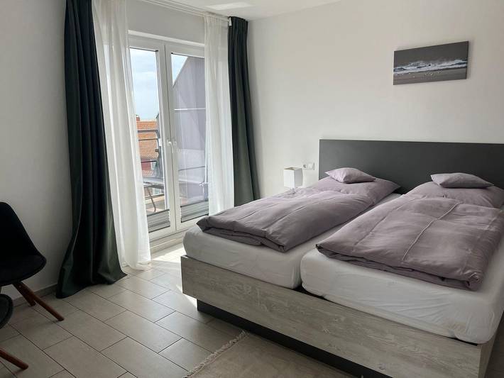 Ferienwohnung für 4 Personen, mit Balkon auf Juist - 2