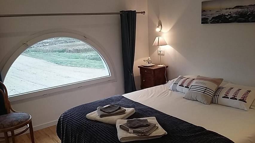 Chambre d’hôte pour 2 personnes, avec vue