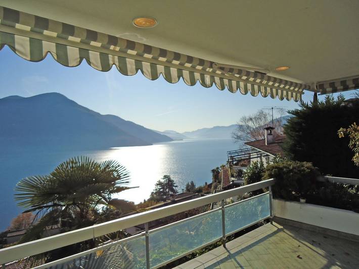 Ferienhaus für 5 Personen, mit Garten und Pool sowie Seeblick und Ausblick, mit Haustier in Brissago - 2