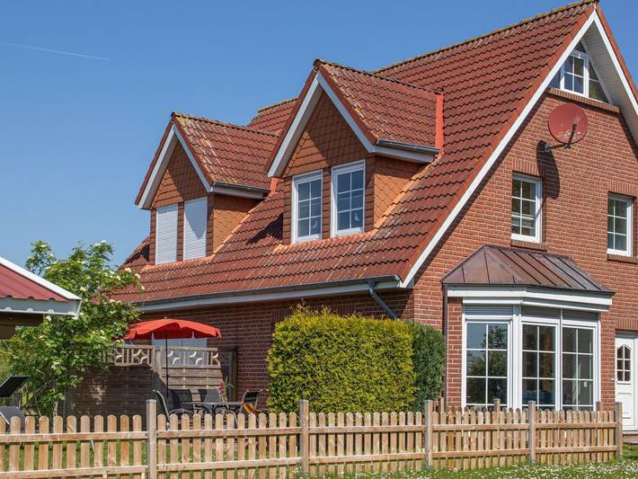 Ferienhaus für 6 Personen, mit Ausblick und Terrasse sowie Garten, mit Haustier in Stedesdorf