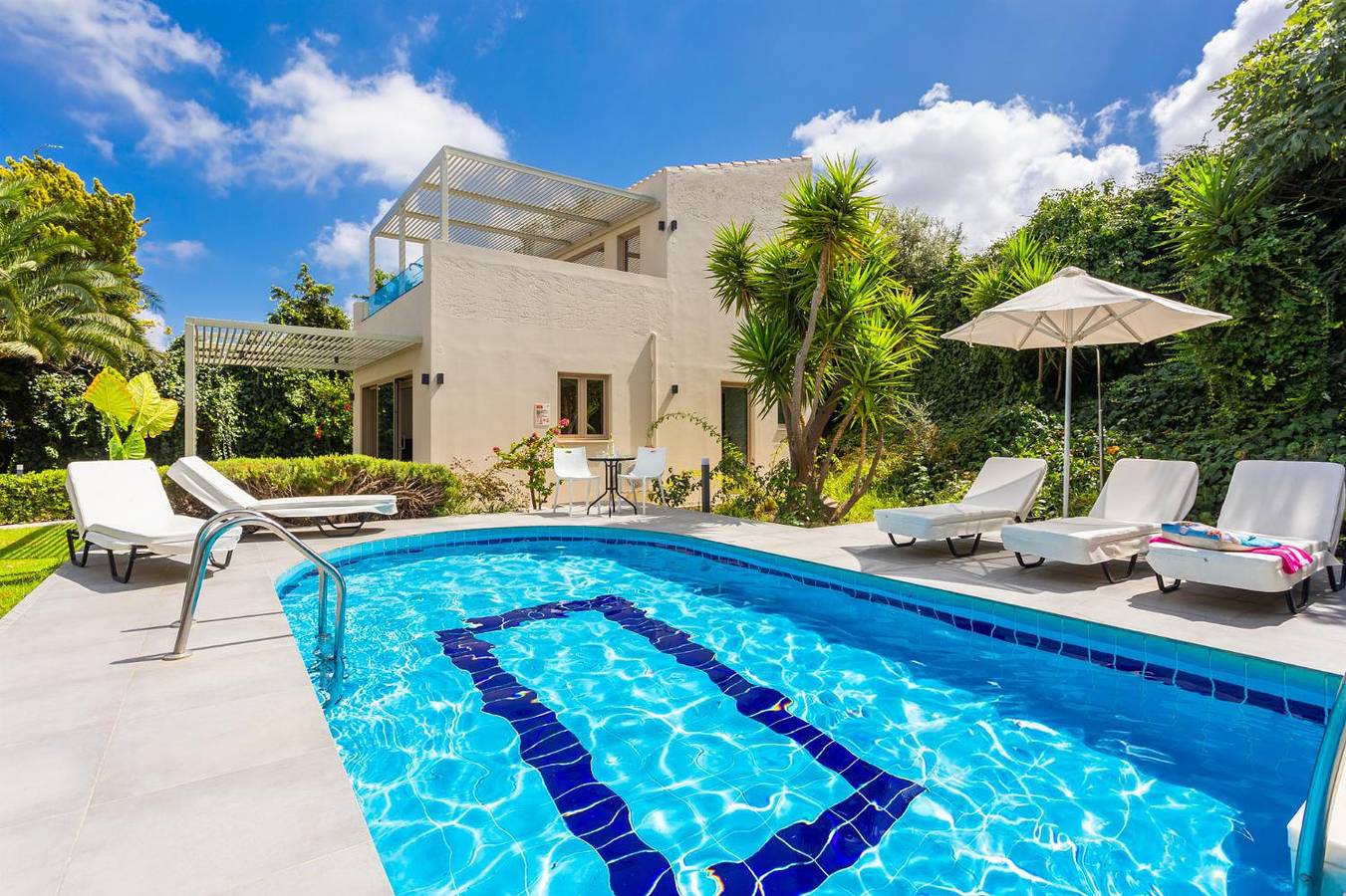 Villa für 6 Personen mit Garten in Rethymno und Umgebung