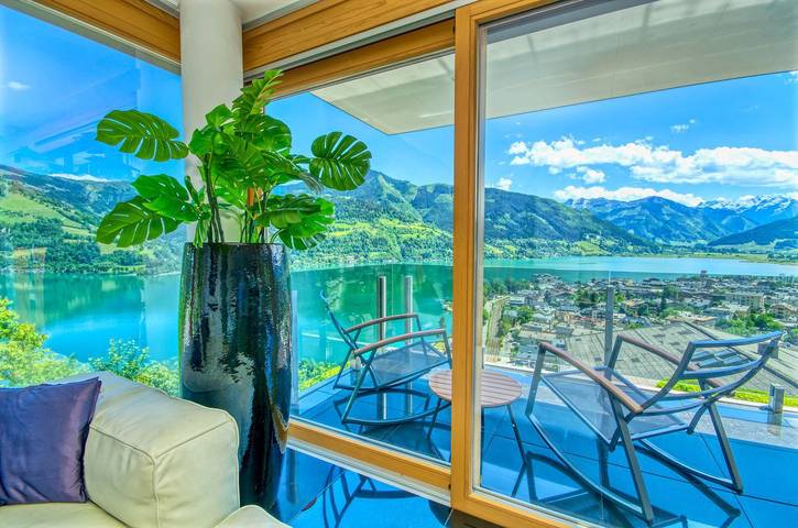 Vakantieappartement voor 4 personen, met Balkon en Uitzicht op het meer