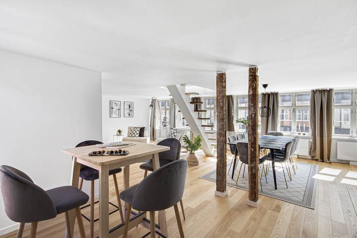 Gîte pour 8 personnes, avec Balcon/Terrasse à Copenhague - 4