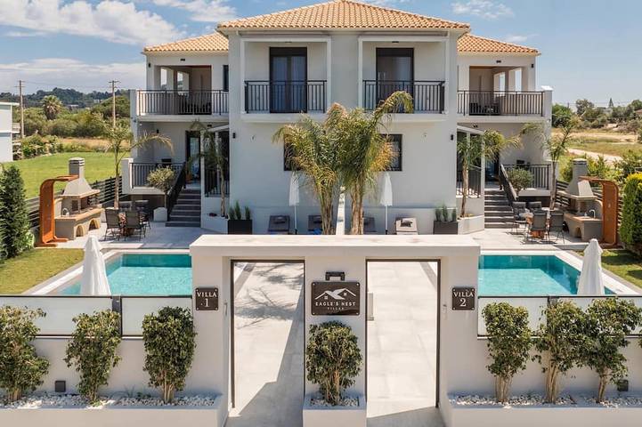 Villa for 7 people, with Balcony and Garden in Tsilivi