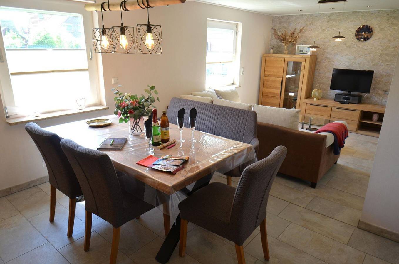 Ferienhaus "Deichpfote" für 7 Personen und 3 Hunde. in Dieksanderkoog, Friedrichskoog