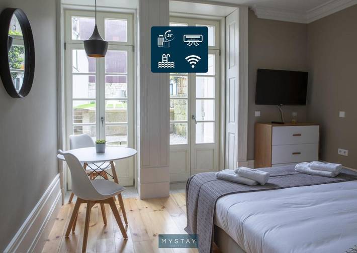 Maison d’hôte pour 2 personnes, avec jardin et piscine à Porto