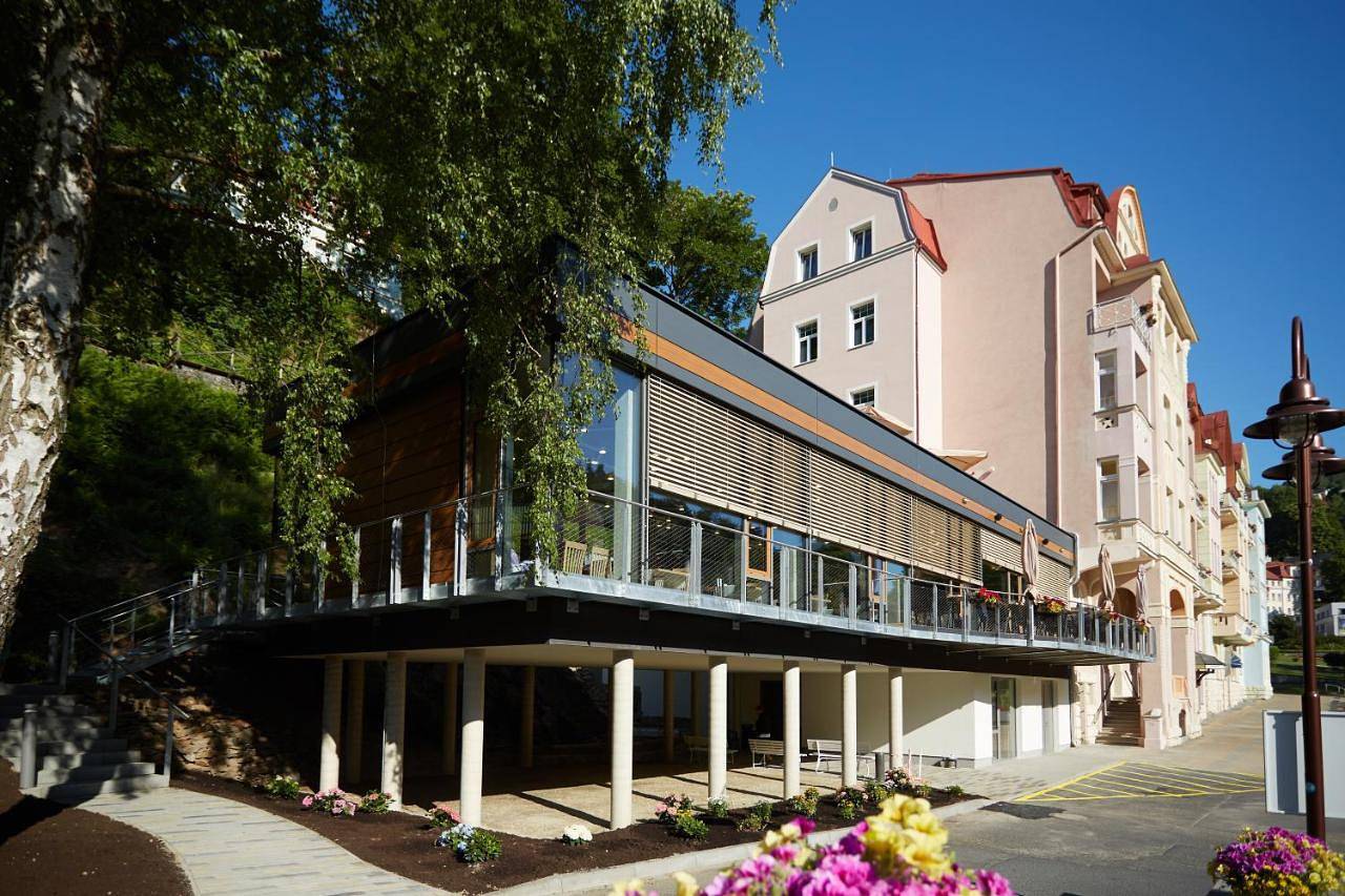 Hotel Astoria in Jáchymov, Monts Métallifères (République tchèque)