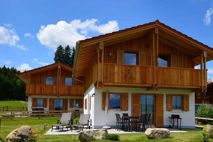 Ferienhaus für 6 Personen, mit Garten und Sauna sowie Balkon