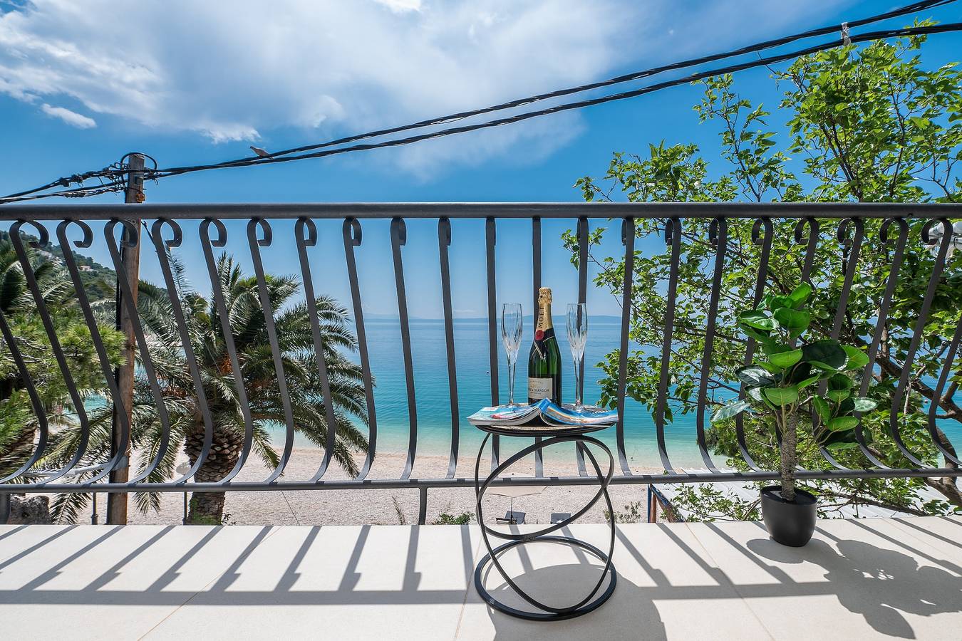 Maison de trois chambres prés de la plage Bratus, Makarska K-25055 in Promajna, Makarska riviera