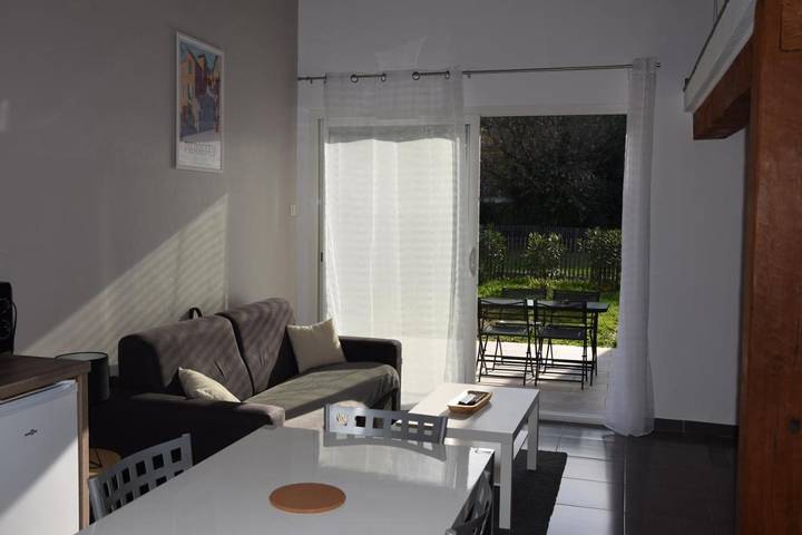 Appartement de vacances pour 4 personnes, avec jardin et vue