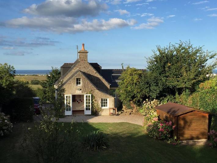 Maison de vacances pour 6 personnes, avec vue et jardin