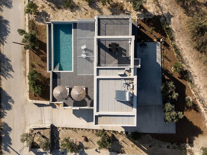 Ferienhaus für 6 Personen, mit Balkon und Terrasse sowie Garten und Pool in Pitsidia - 2