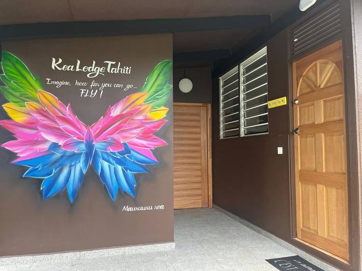 Location de vacances pour 8 personnes, avec vue et jardin dans Papara - 4