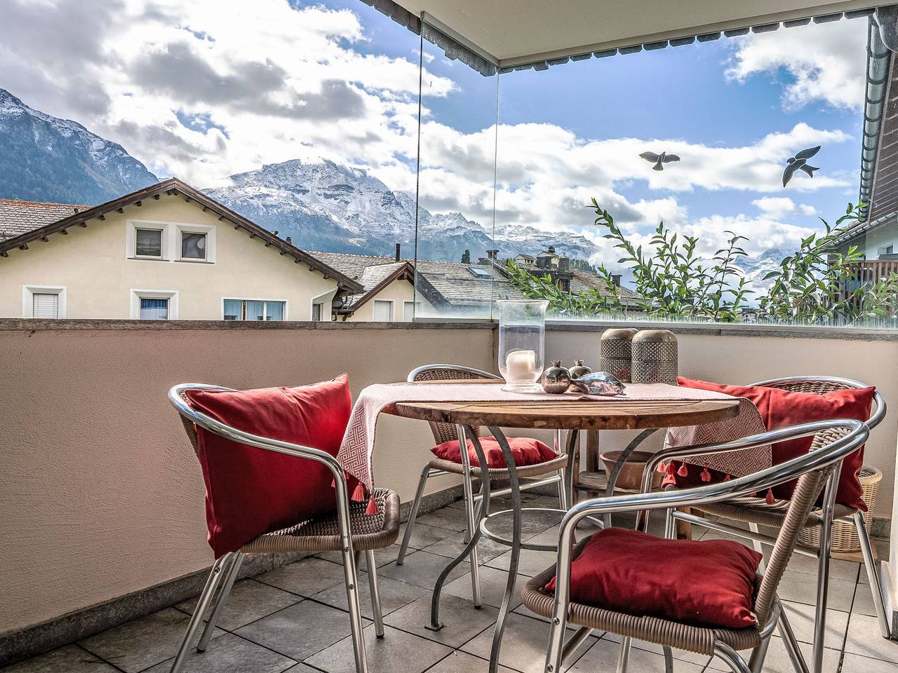Ganze Wohnung, Chesa Trais Dschembers in Silvaplana, Sankt Moritz