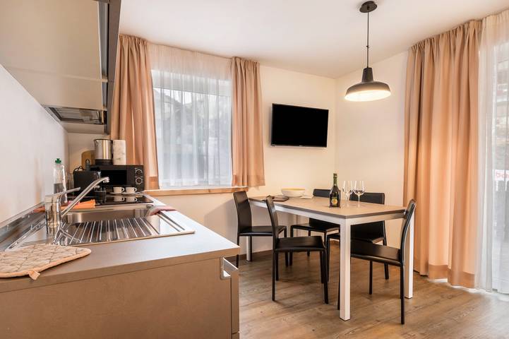 Ganze Wohnung, Appartement "Cater Residence Bun Sté" mit Bergblick, Sauna & Garten in San Vigilio di Marebbe, Enneberg