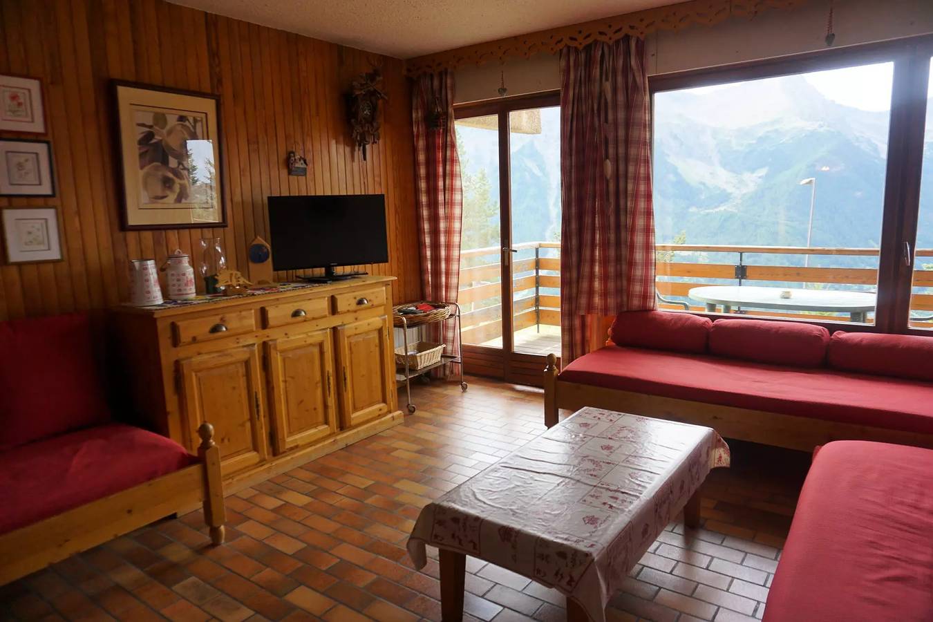 Appartement entier, 3 pièces 6 personnes in Orcières, Parc national des Écrins