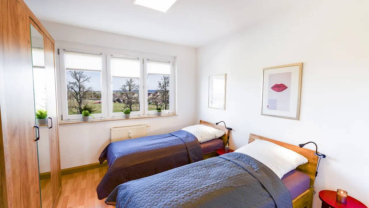 Ganze Ferienwohnung, Ferienwohnung für 3 Personen (61 m²) in Arnstadt in Marlishausen, Wipfratal