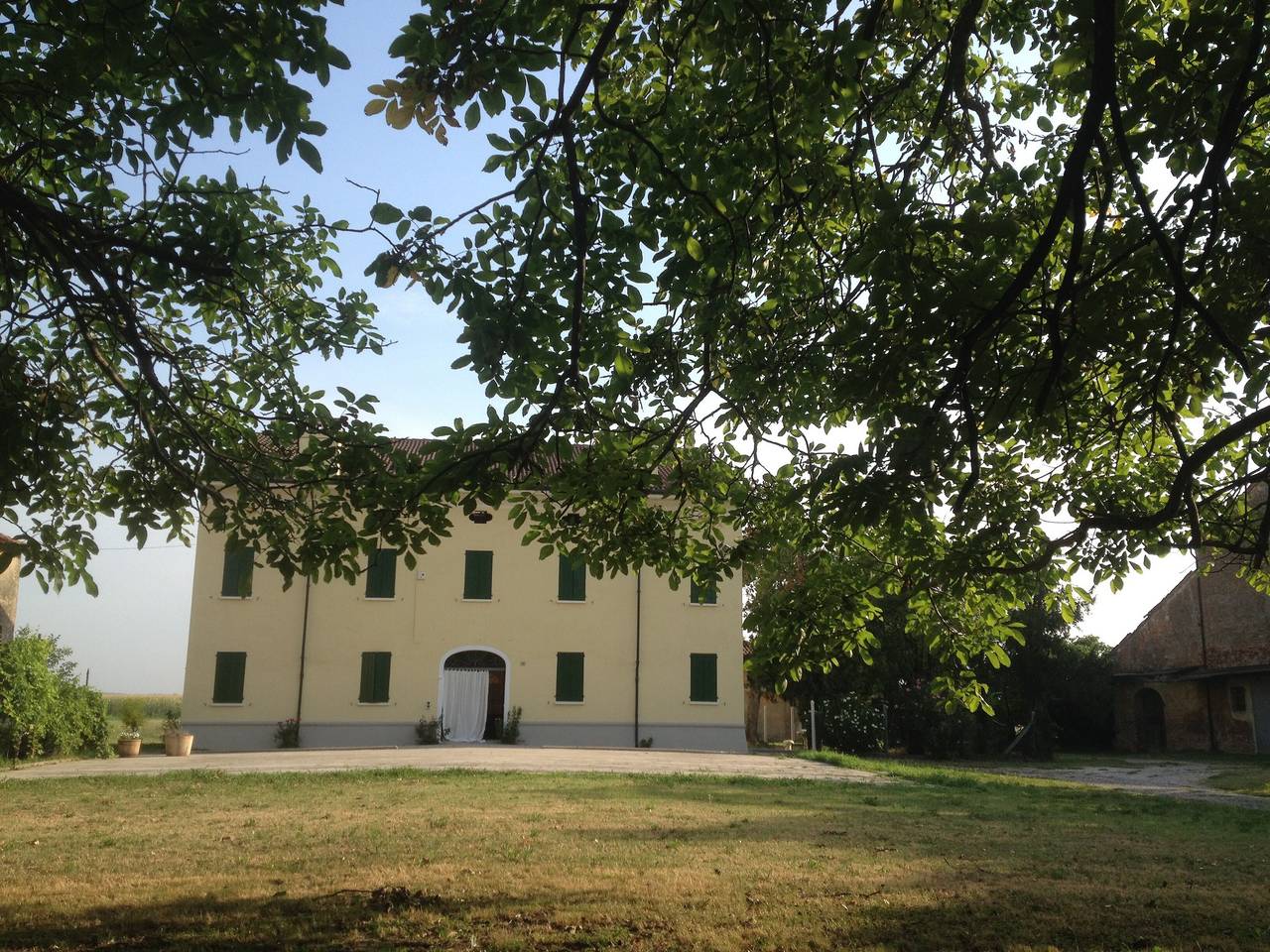 Ferienhaus 'Corte Croce' mit privatem Garten, Wlan und Klimaanlage in Gonzaga, Mantua Provinz
