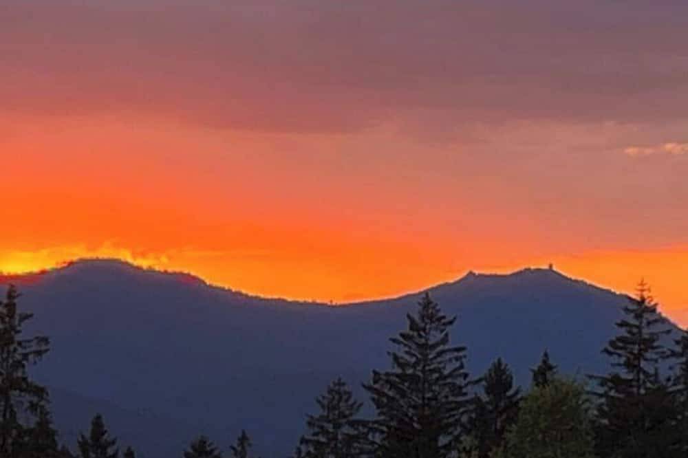 Ganze Wohnung, Ferienwohnung in Höhenlage mit Traumausblick in Sankt Oswald-Riedlhütte, Ostbayern