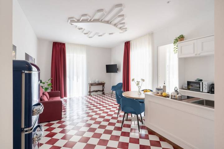 Ferienwohnung für 6 Personen, mit Balkon/Terrasse