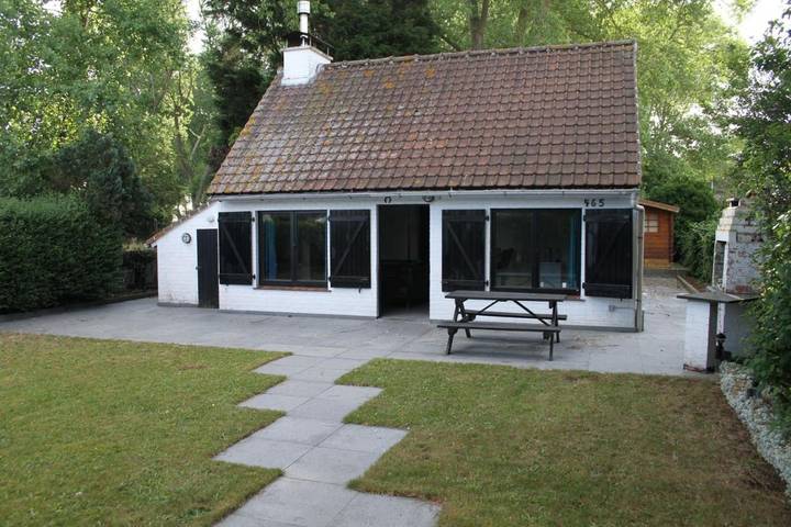 Location de vacances pour 6 personnes, avec Terrasse et Jardin ainsi que Bassin pour enfant et Piscine dans Sunparks Oostduinkerke