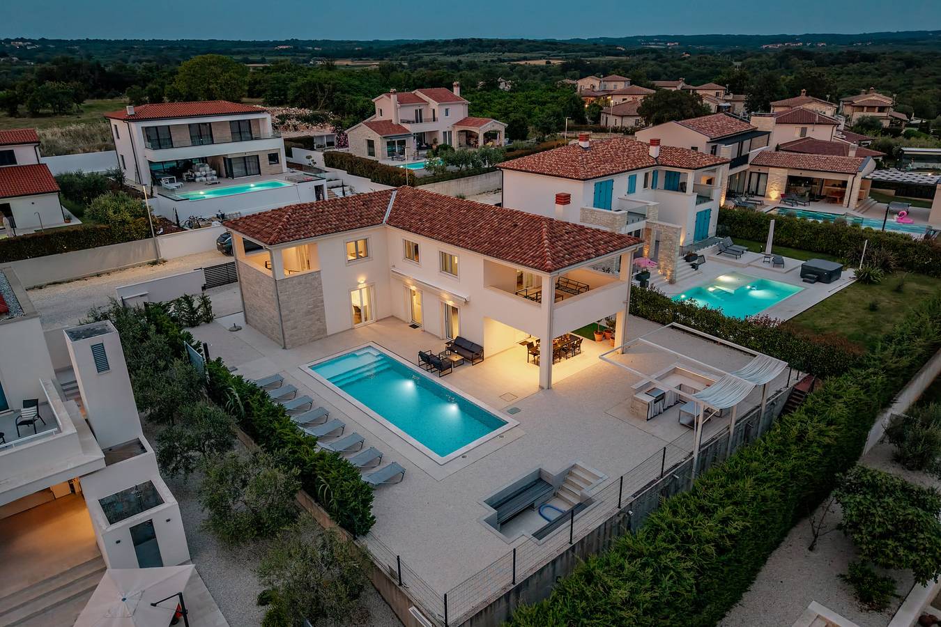 Villa Ivona di San Lorenzo Private Pool in Sveti Lovreč Pazenatički, Centraal Istrië