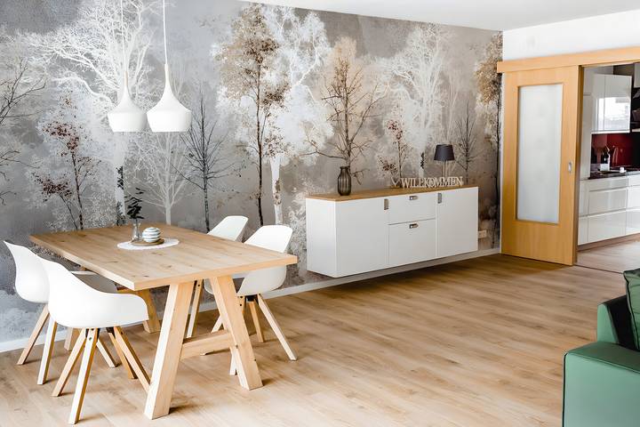 Hel lejlighed, Holiday Apartment 'Waldfeeling' with Private Terrace and Wi-Fi in Alme, Brilon
