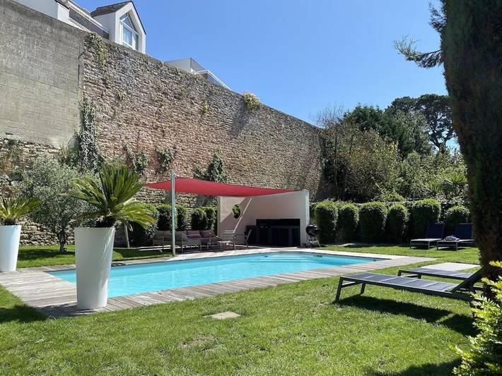 Villa pour 6 personnes, avec piscine ainsi que jardin et terrasse à Vannes - 2