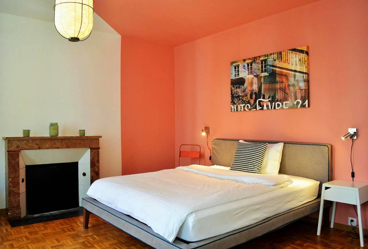 Double Room with Shared Bathroom in Neuchâtel, Lake Neuchâtel