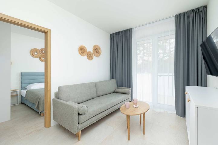 Ganze Wohnung, Cozy Apartment close to the beach | Parking in the garage in Dąbki, Powiat Sławieński