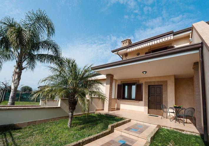 Villa per 8 persone, con Balcone e Terrazza nonché Giardino e Panorama a Sperlonga