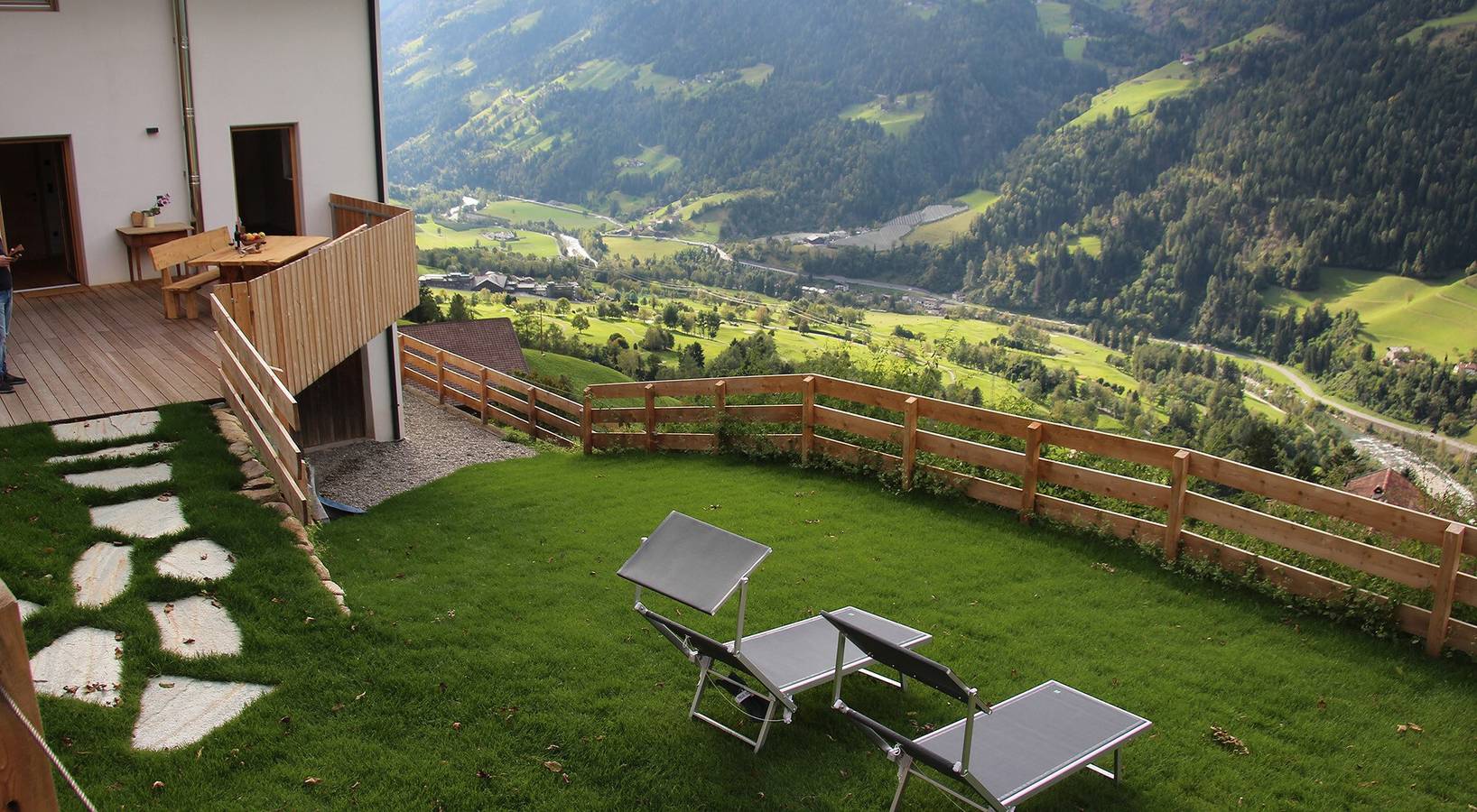 "Bergchalet Prantach" with Mountain View, Sauna, Terraces & Garden in San Leonardo in Passiria, Passeiertal