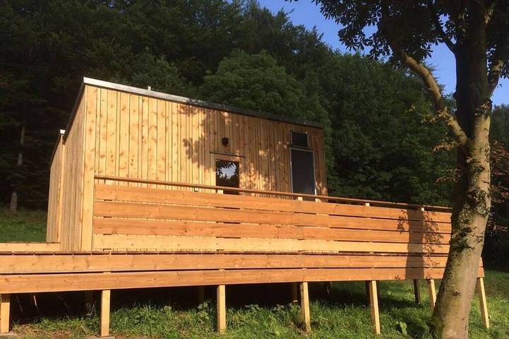 Chalet für 3 Personen, mit Terrasse, mit Haustier im Erzgebirge - 4