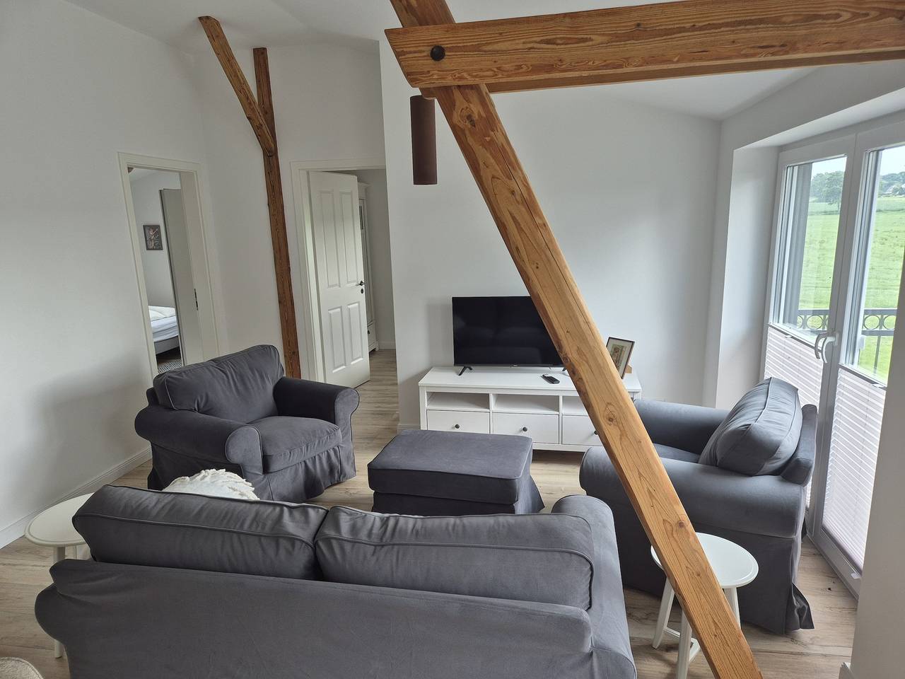 Ganze Ferienwohnung, Schwalbennest, Fewo auf Resthof am Nok, mit Sauna in Steenfeld, Rendsburg-Eckernförde