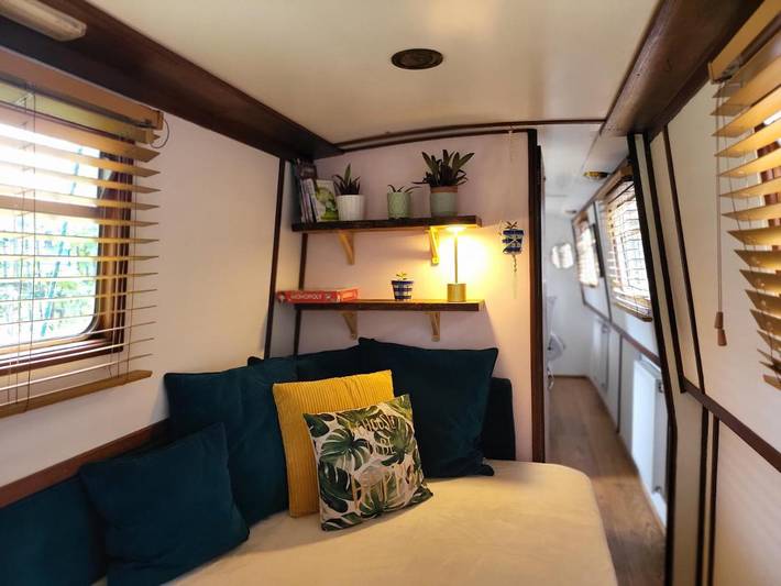 Boot für 4 Personen, mit Terrasse und Garten sowie Ausblick in London - 2